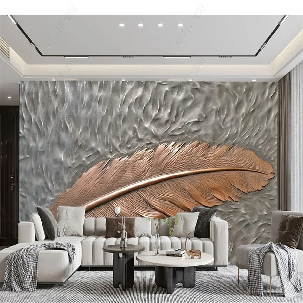 Milofi Milofi personnalisé vtis 3D Art Chinois moderne obsegov Olajšave TV canapé fond mur